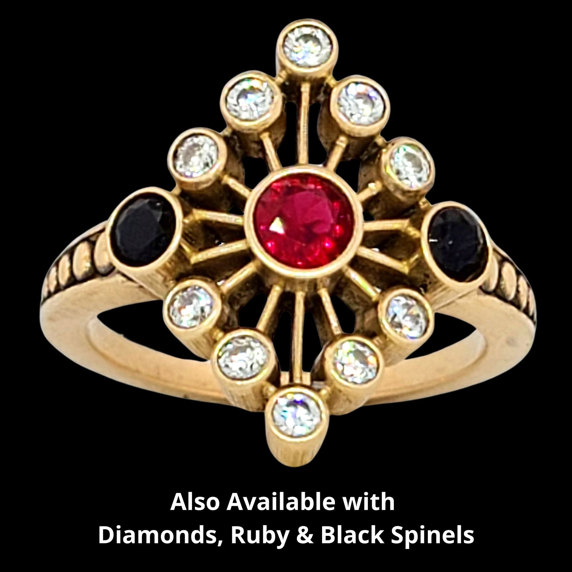 ATOMIC DIAMOND SOLITAIRE WEDDING, ENGAGEMENT OR STATEMENT RING - Starting at $1199