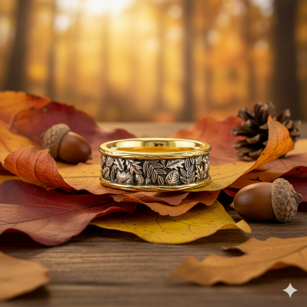 Special Order for S. L. - Autumn Rustic in 14K WG+YG