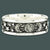 QUEEN OF ASGARD Band Ring - Celestial Jewelry with Planets & Stars in Silver & Silver+10KT Gold