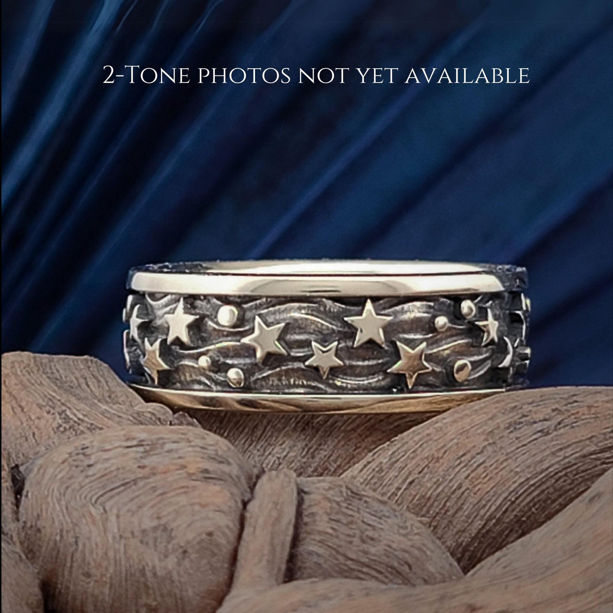 Starry Night Band Ring  - 14KT & 10KT Gold
