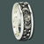 QUEEN OF ASGARD Band Ring - Celestial Jewelry with Planets & Stars in Silver & Silver+10KT Gold