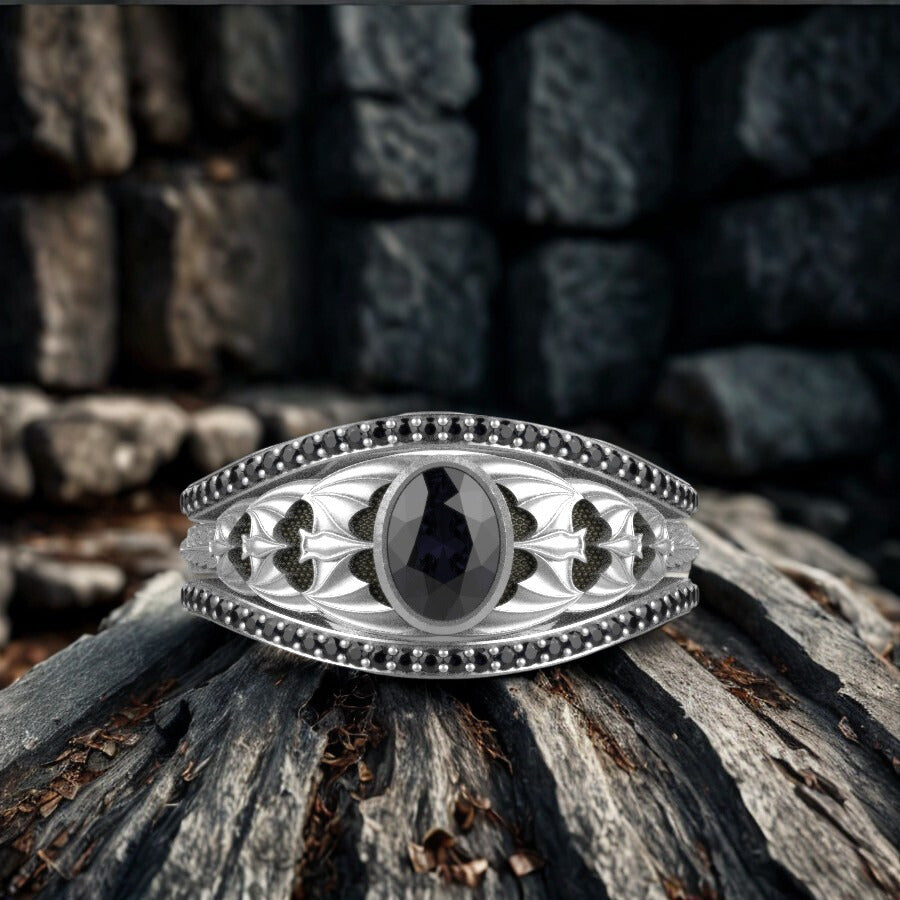 SPECIAL ORDER FOR LYNN C. - OUTER BANDS FOR GOTHIC NIGHTFALL CASCADING BAT SOLITAIRE