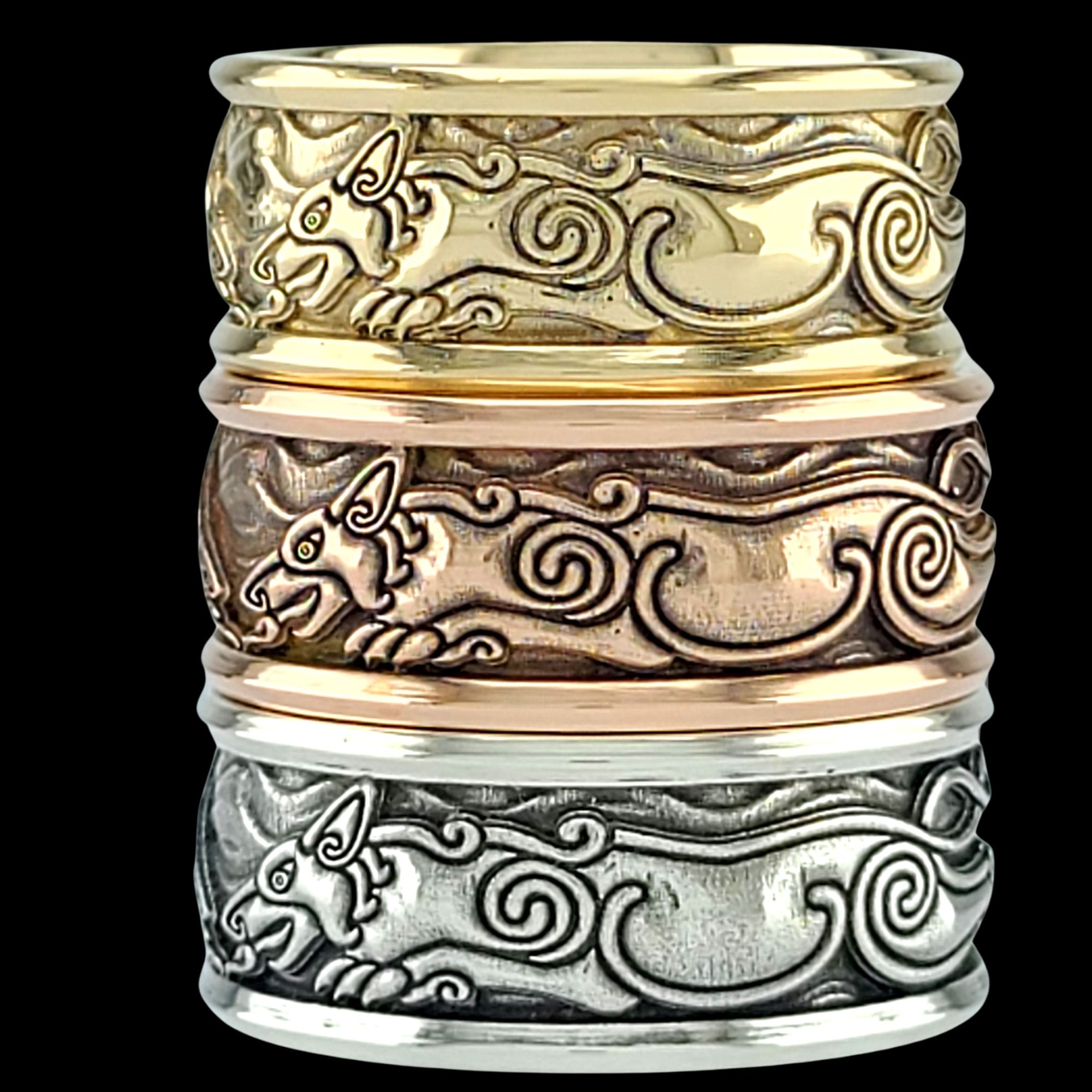 FENRIR THE WOLF Band Ring - Starting at $184