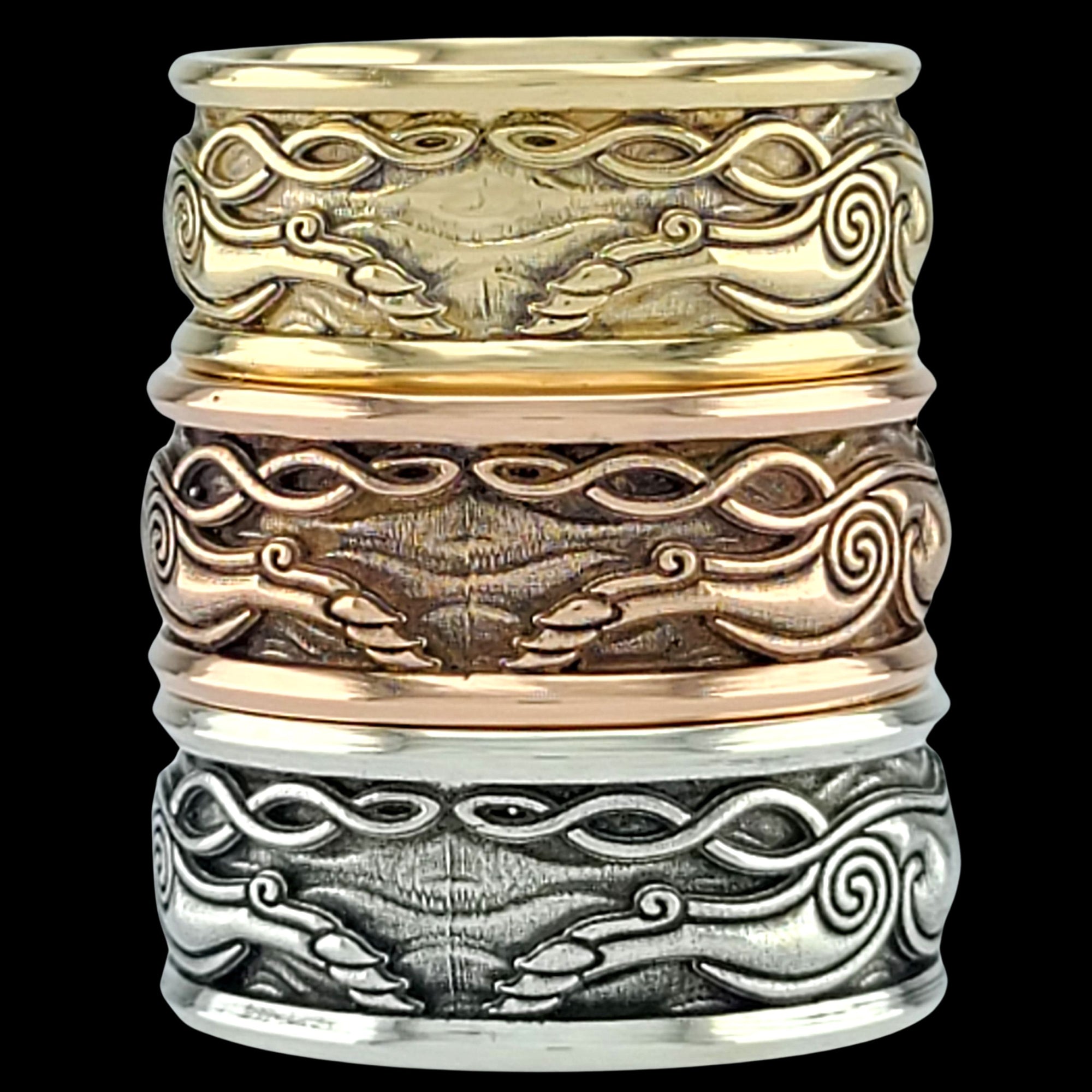 FENRIR THE WOLF Band Ring - Starting at $184