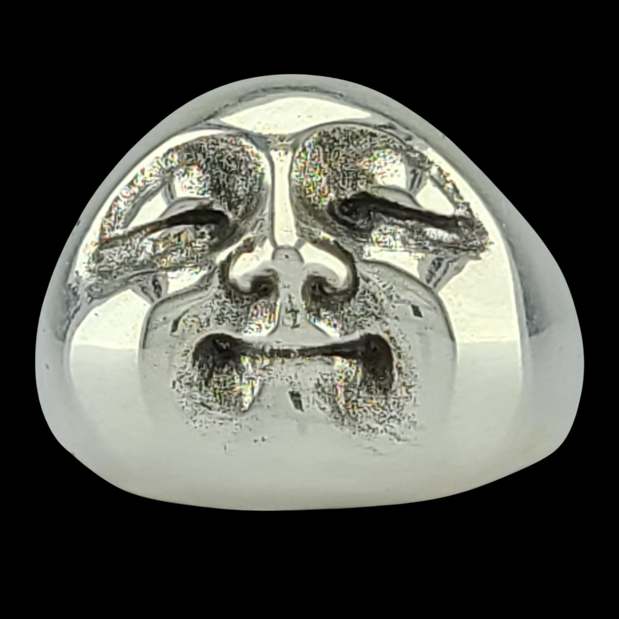 MOONCHILD SMILING MOON FACE Signet Ring- Starting at $149