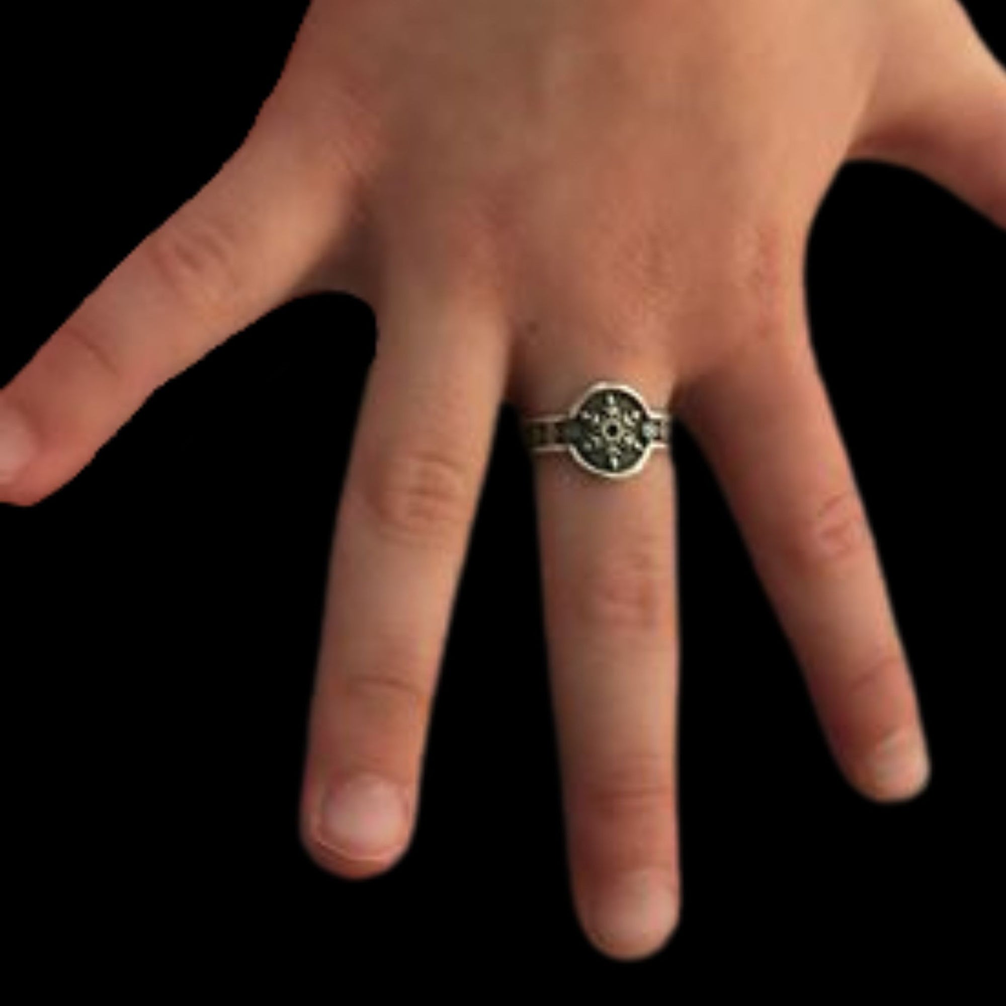 WINTER PRINCESS with BLUE SAPPHIRE