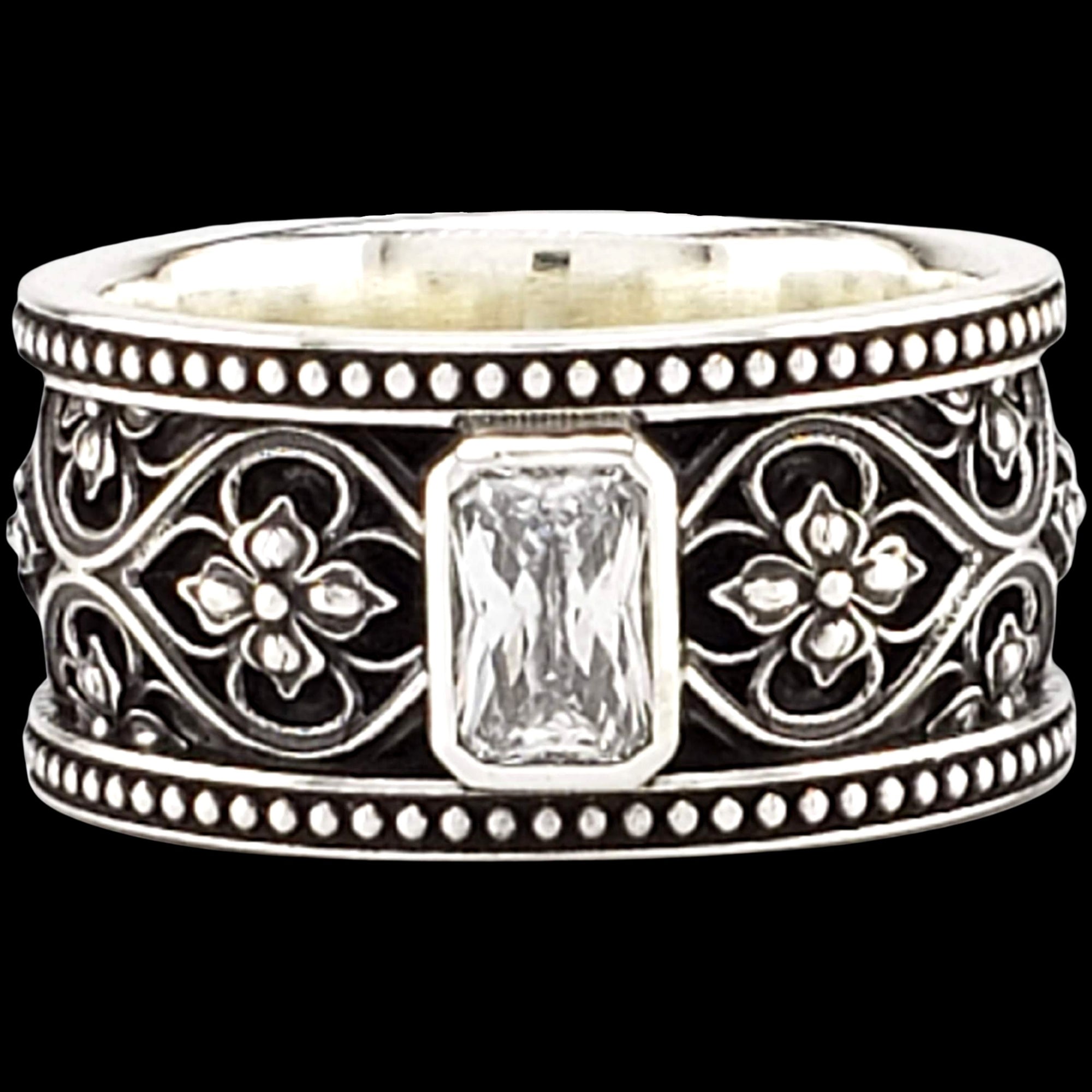 VALENCIA SOLITAIRE Band Ring in GOLD with CHOICE OF 5mm GEMSTONE - Starting at $1049