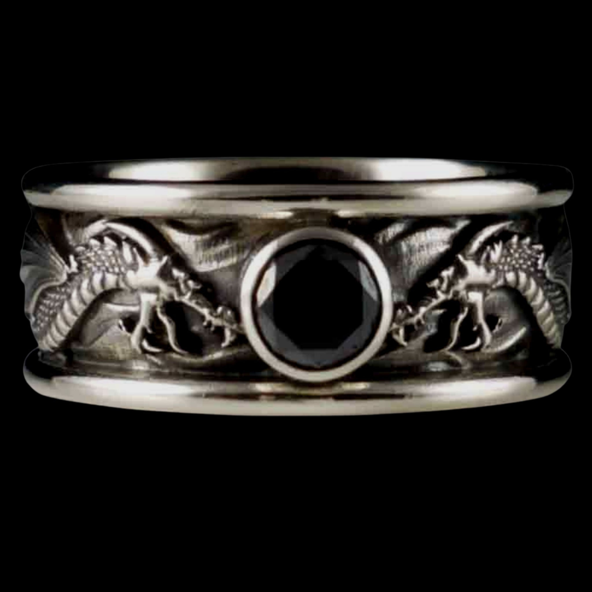 Silver Dragon Ring - Men's Jewelry | Lazaro SoHo