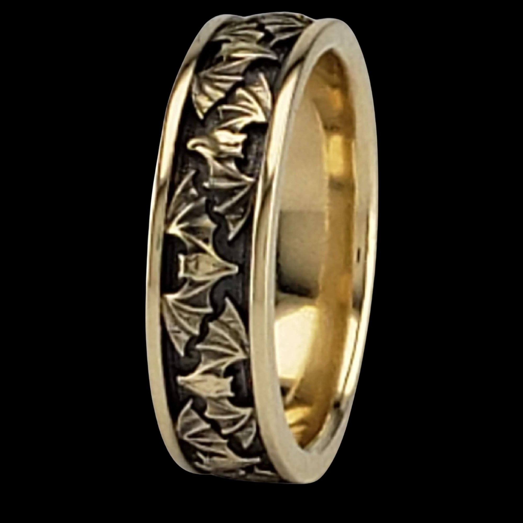 BAT NARROW Band Ring