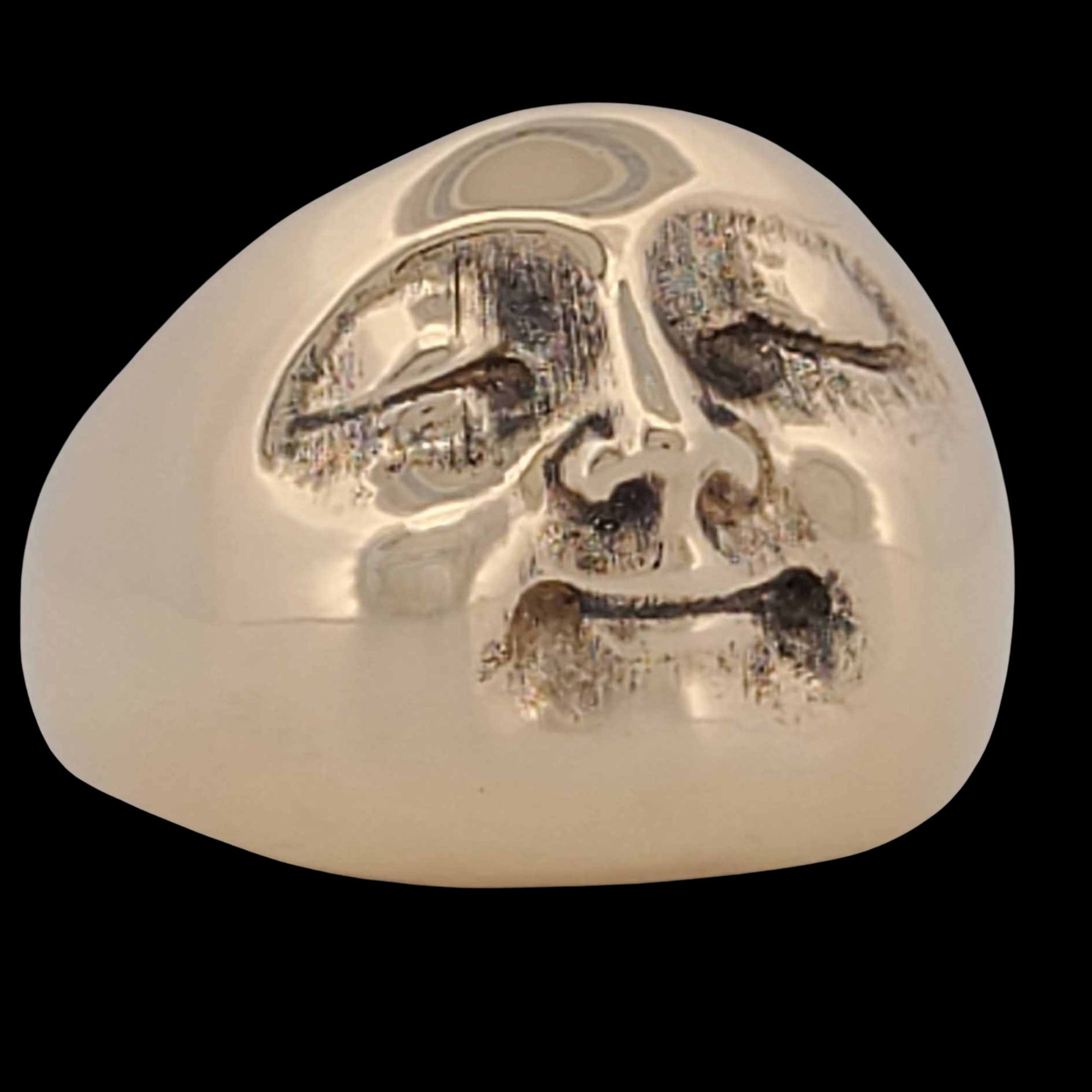 MOONCHILD SMILING MOON FACE Signet Ring- Starting at $149