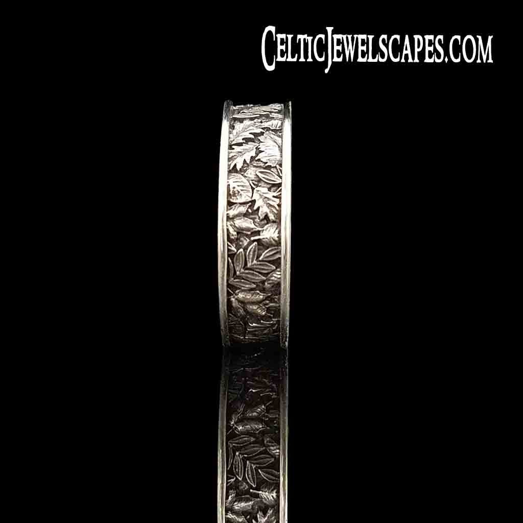 AUTUMN LEAVES NARROW - Starting at $139 - Celtic Jewelscapes