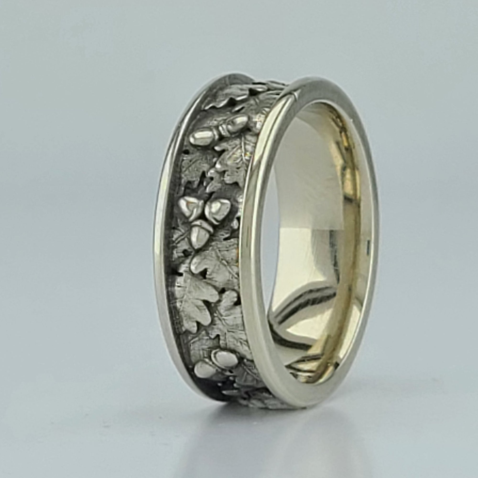 AUTUMN OAKS AND ACORNS NARROW - Starting at $139 - Celtic Jewelscapes