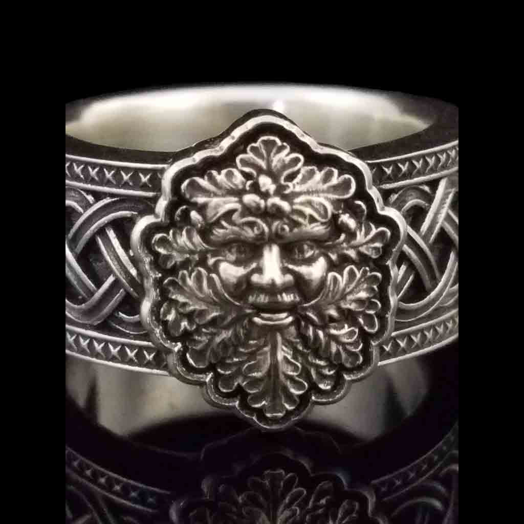 DARK MOON GREENMAN - Starting at $209 - Celtic Jewelscapes