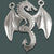 DRACO THE DRAGON CUT OUT Pendant - 40% OFF GOLD UNLEASH THE DRAGONS SALE Starting at $539 - Celtic Jewelscapes