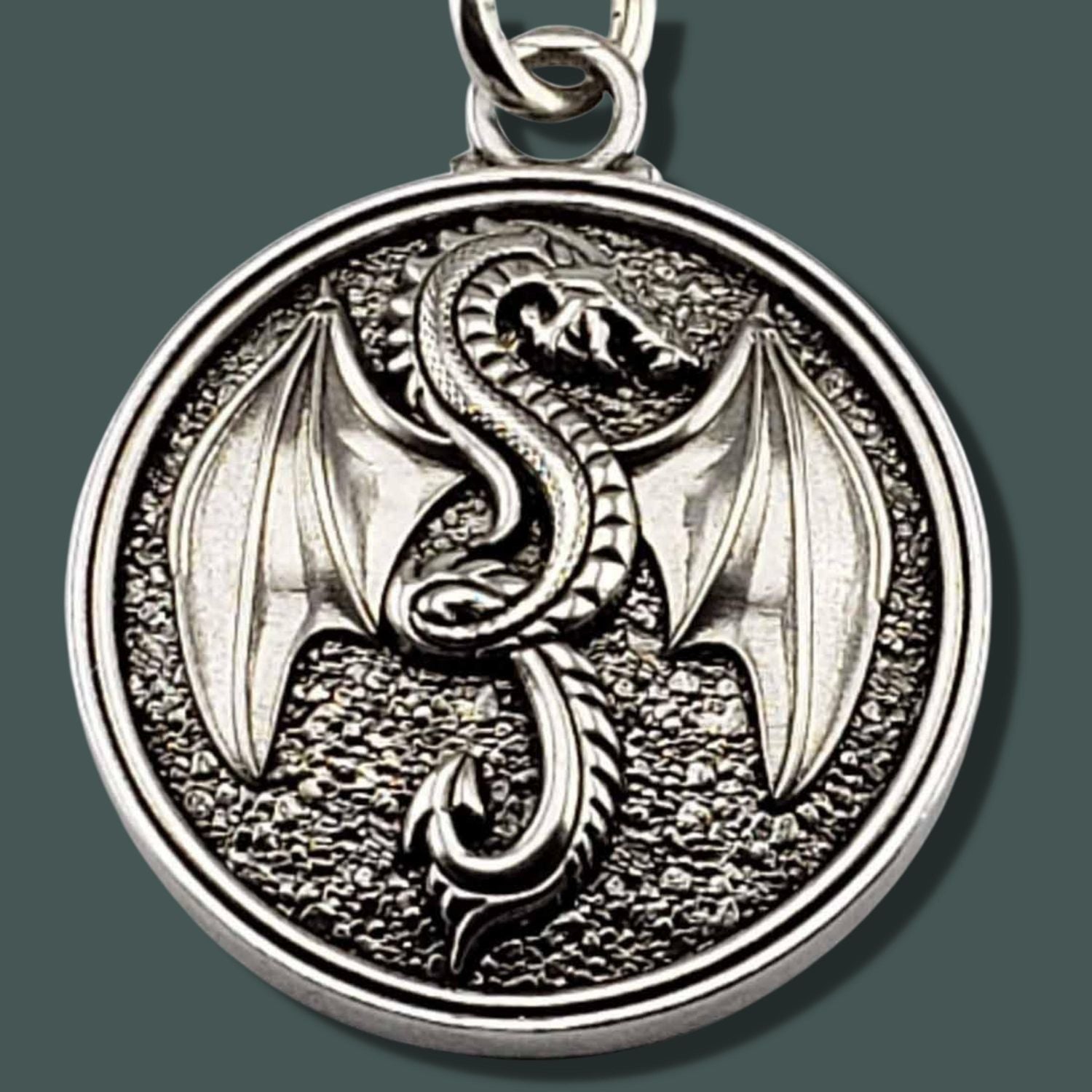 DRACO THE DRAGON Pendant - Starting at $149 - Celtic Jewelscapes