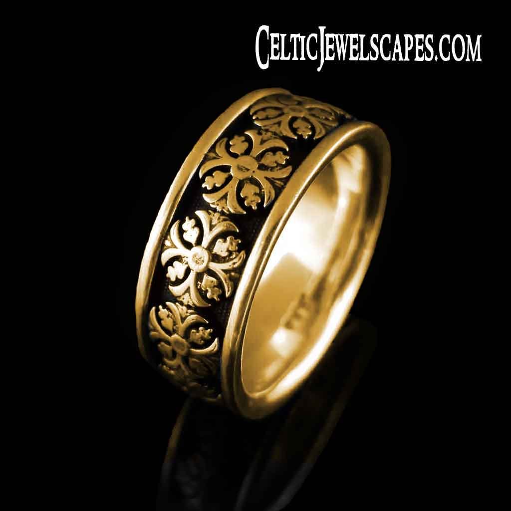 ELLEN'S CARVED CROSS - Starting at $199 - Celtic Jewelscapes