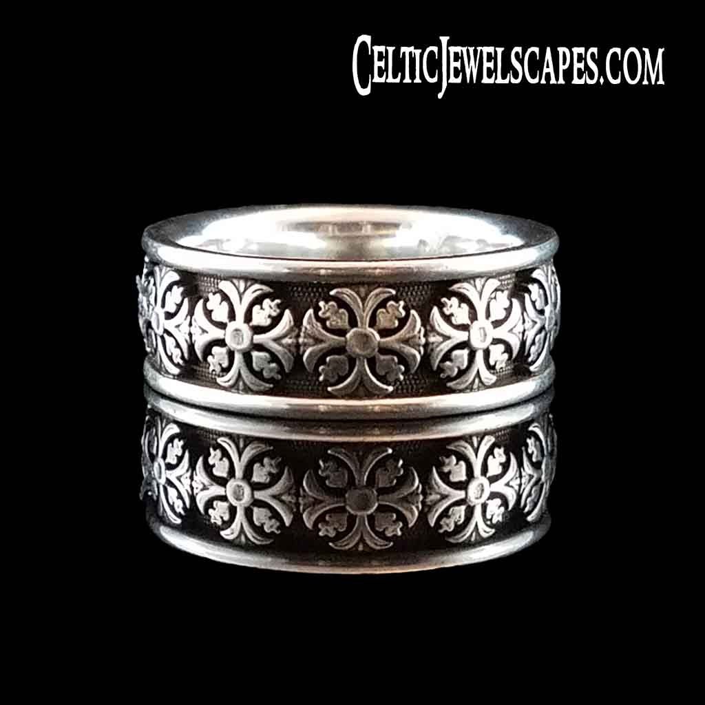 ELLEN'S CARVED CROSS - Starting at $199 - Celtic Jewelscapes