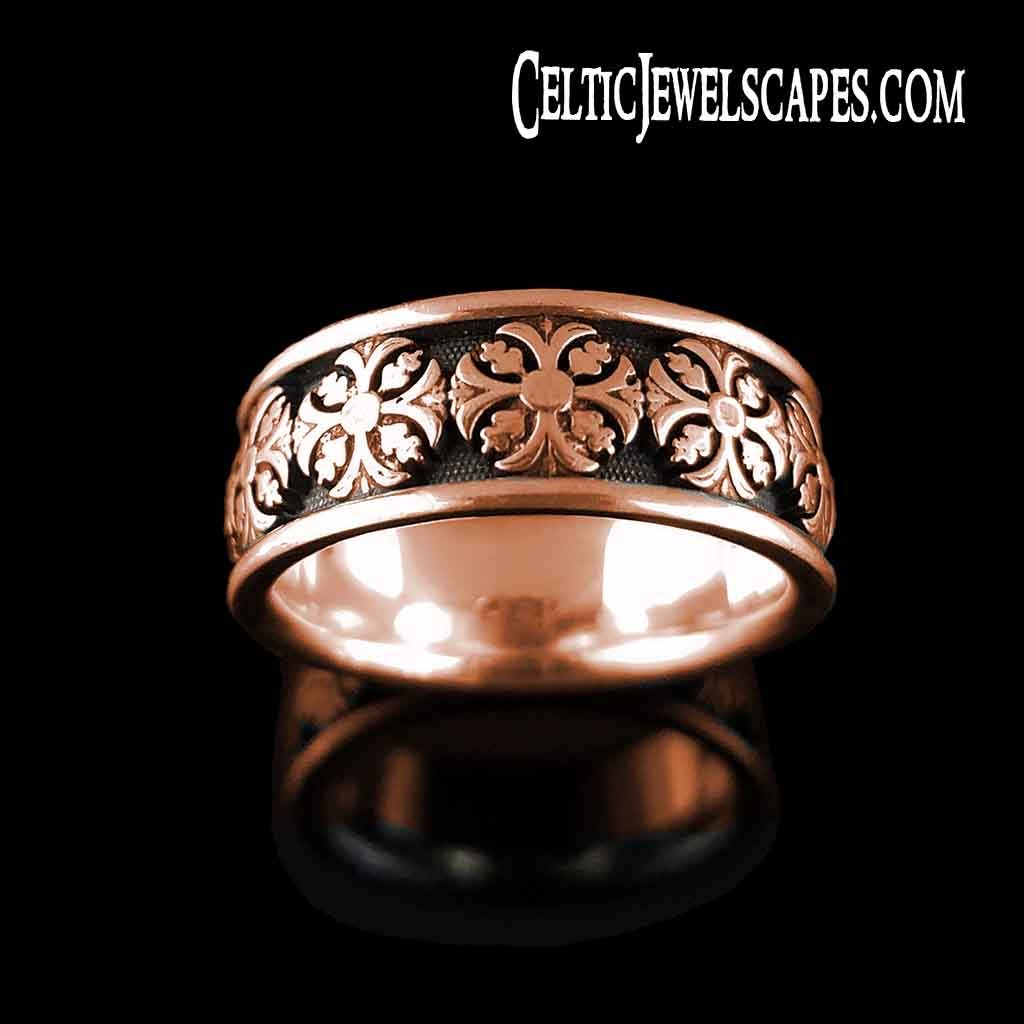 ELLEN'S CARVED CROSS - Starting at $199 - Celtic Jewelscapes