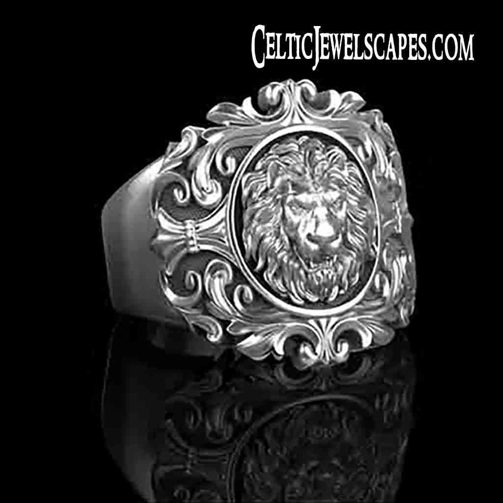 FORTITUDE THE LION - Starting at $259 - Celtic Jewelscapes