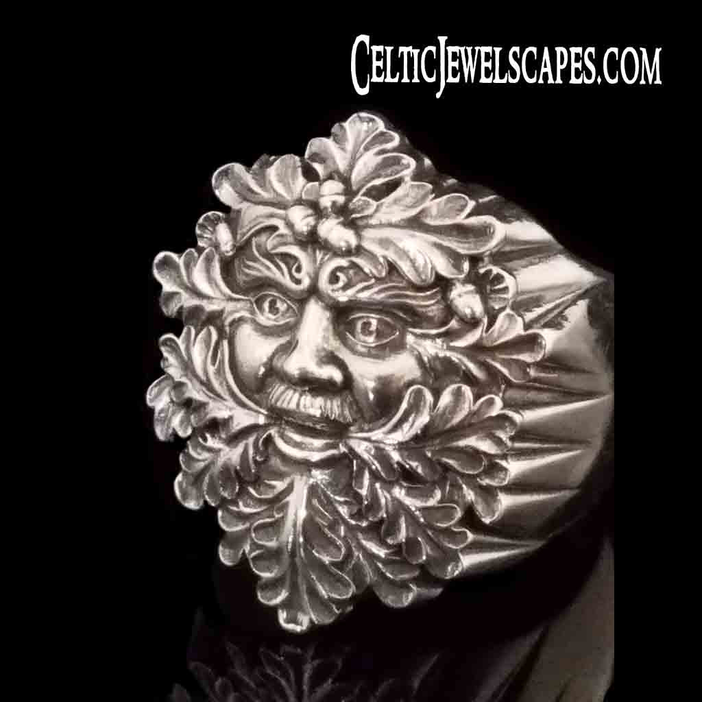 GREENMAN OF EPPING FOREST - Starting at $249 - Celtic Jewelscapes