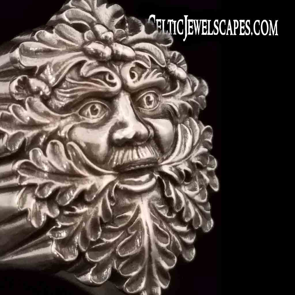 GREENMAN OF EPPING FOREST - Starting at $249 - Celtic Jewelscapes