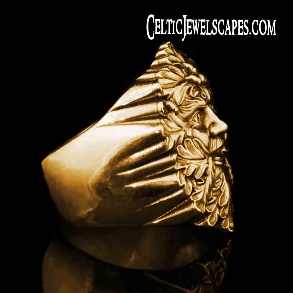 GREENMAN OF EPPING FOREST - Starting at $249 - Celtic Jewelscapes