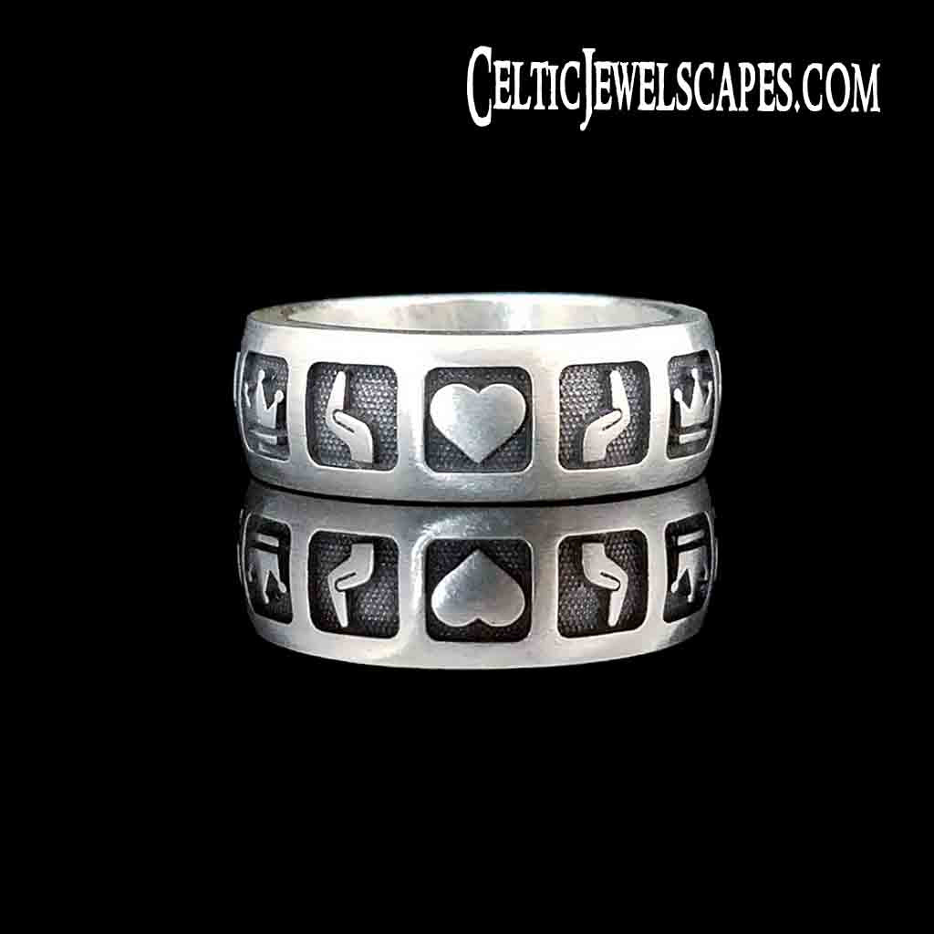 MAJOR TOM CLADDAGH - Starting at $199 - Celtic Jewelscapes