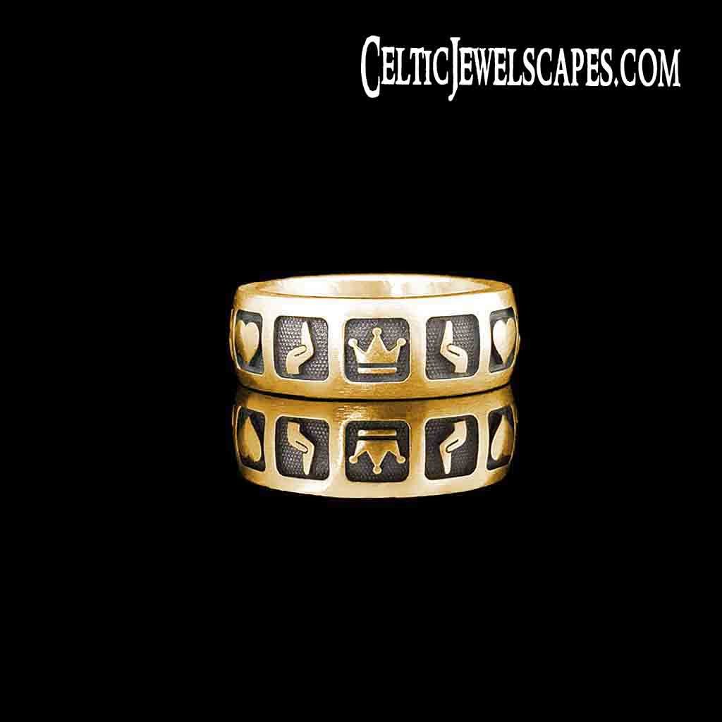 MAJOR TOM CLADDAGH - Starting at $199 - Celtic Jewelscapes