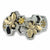 SWEET BEES with YELLOW TOPAZ IN 2 TONE - Starting at $499 - Celtic Jewelscapes