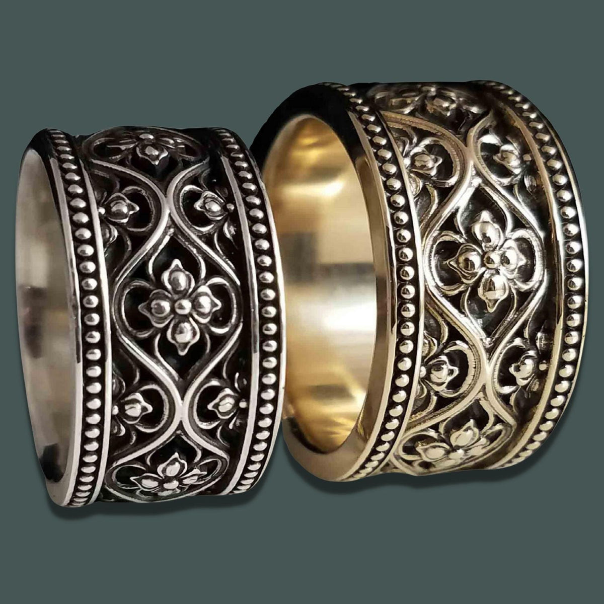 VALENCIA Band Ring - Starting at $184 - Celtic Jewelscapes
