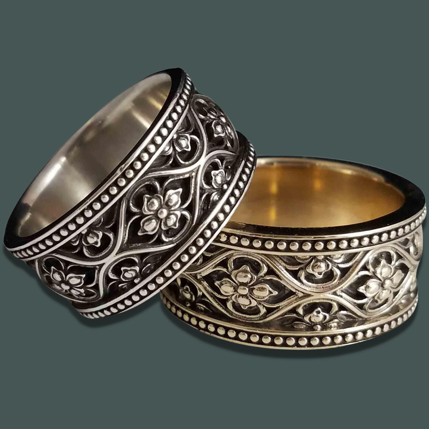 VALENCIA Band Ring - Starting at $184 - Celtic Jewelscapes