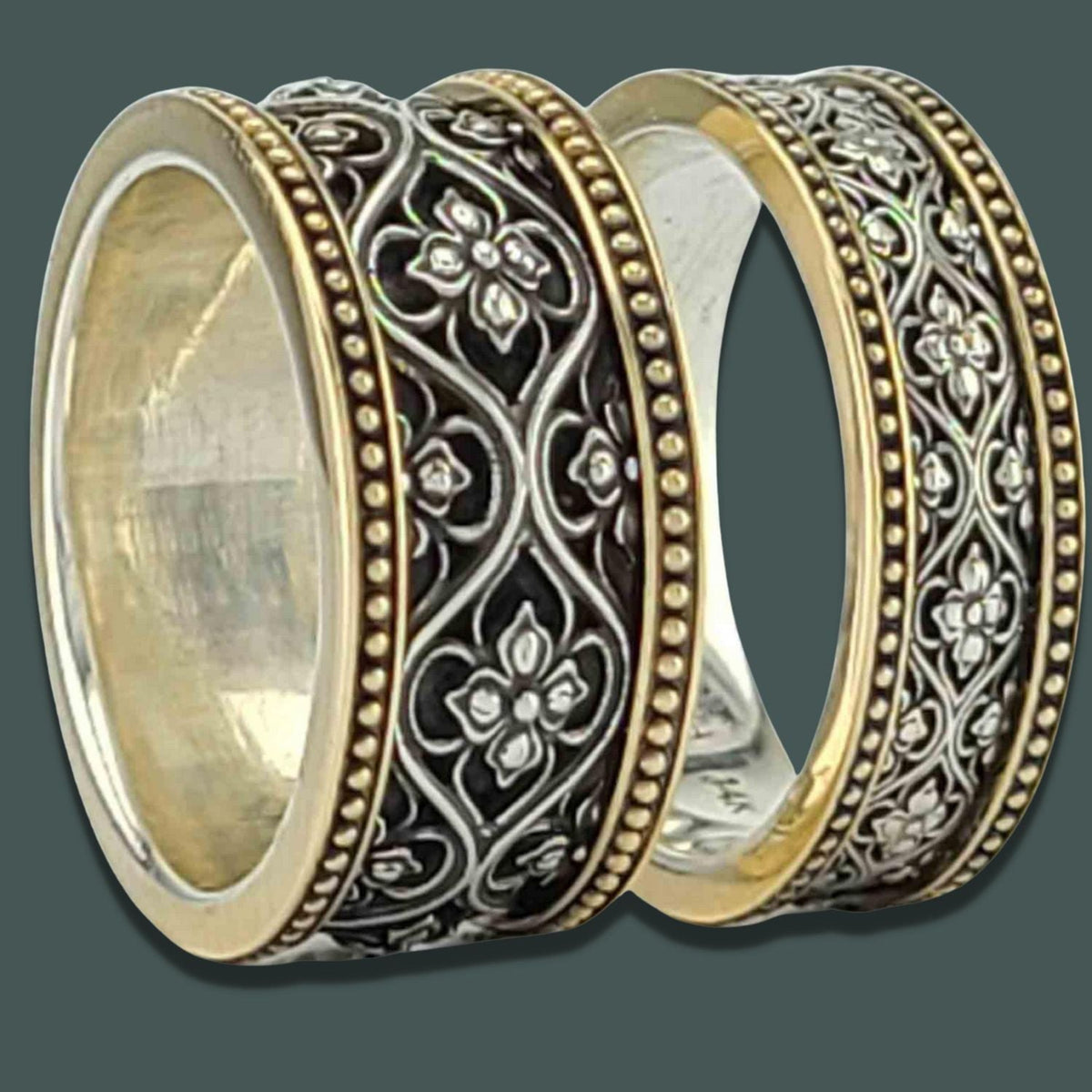 VALENCIA NARROW Band Ring - Starting at $139 - Celtic Jewelscapes